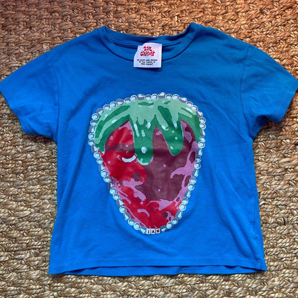 Ian Charms cropped t-shirt